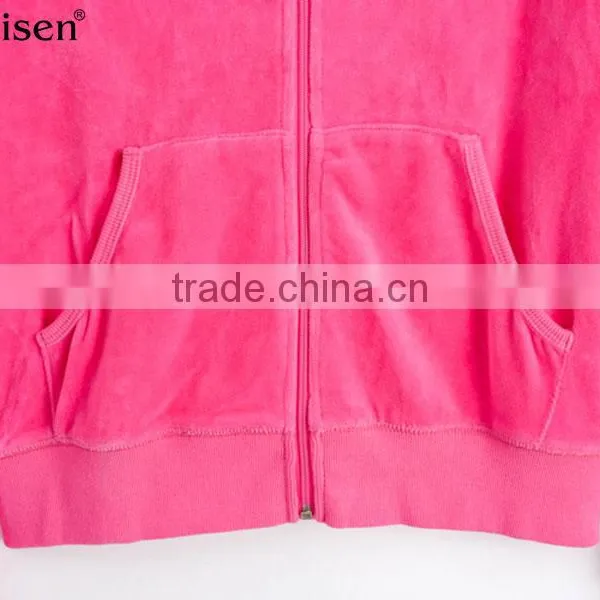 Oem Service Custom Women Hoodies Sports Suit Coat photo-5