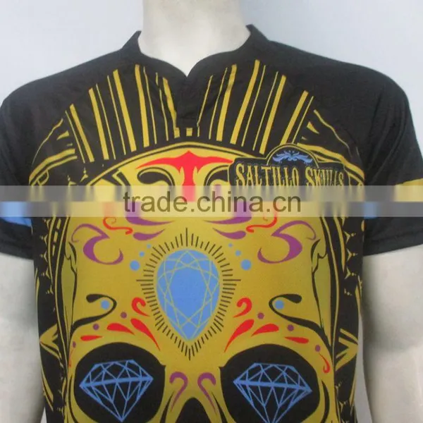 Custom Made Sublimation Rugby Jersey, Loose/tight Style Rugby Shirts photo-2