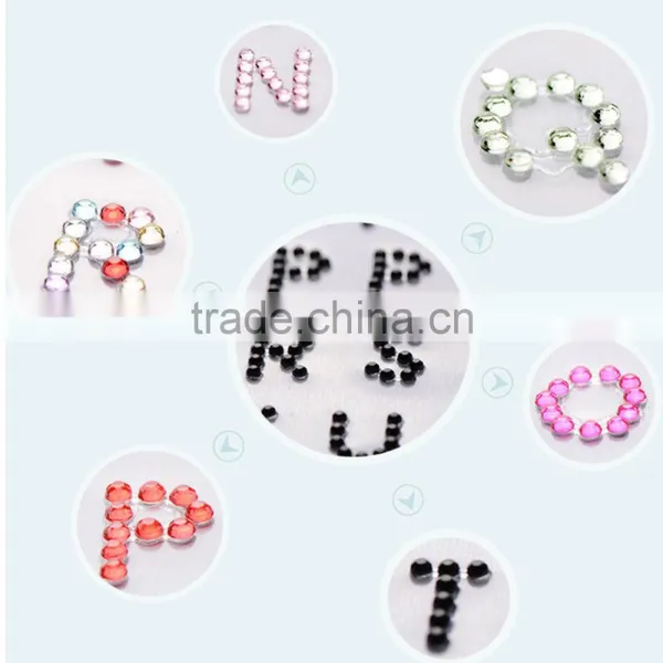 Self Adhesive Star Acrylic Sticker Gems Crystals Sticker photo-4