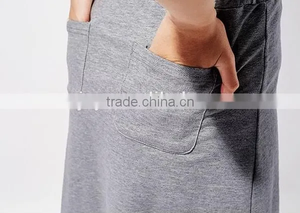 Female Money Navy Blue Printed Knitted Waistband Draw String Dress photo-4