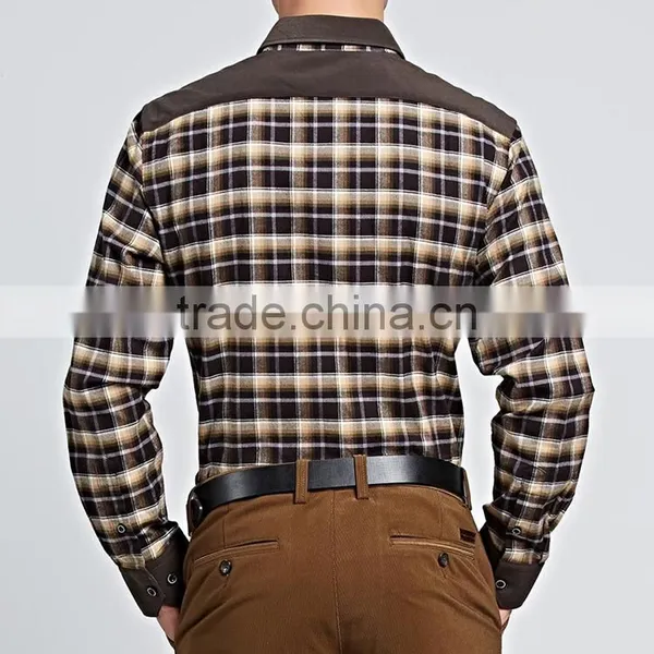 Fashion Casual Men Plaid Shirts Different Types Shirts Men photo-2