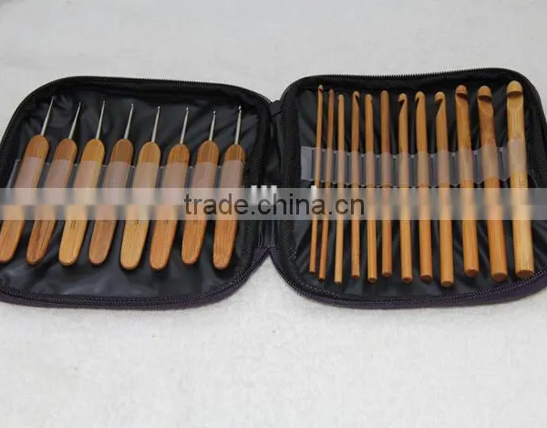 *Hot Sales*20PCS Bamboo Carbide Crochet Knitting Set photo-2