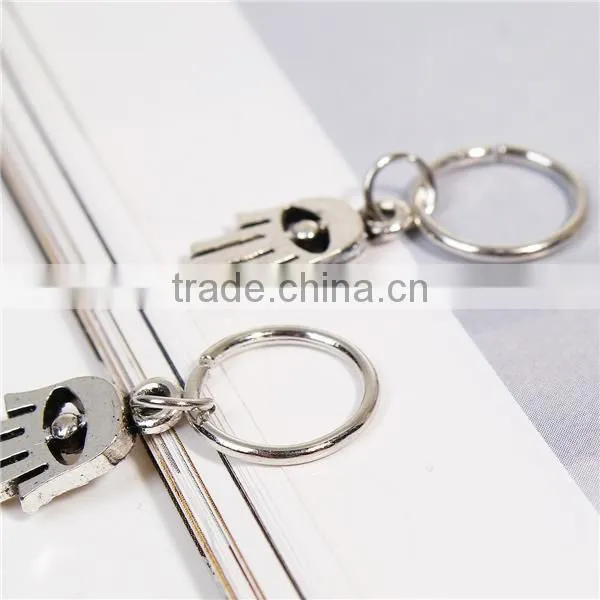 Zinc Based Alloy Hair Accessories Findings Hamsa Symbol Hand Antique Silver Hairpins For Women photo-2