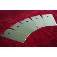 Polished Ceramic Mobile Phone Back Plate