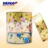 Printed Flower Satin Ribbon