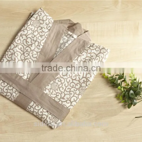 Wholesale 100 Cotton Cheap Spa Sauna Hotel Kimono Robe photo-6