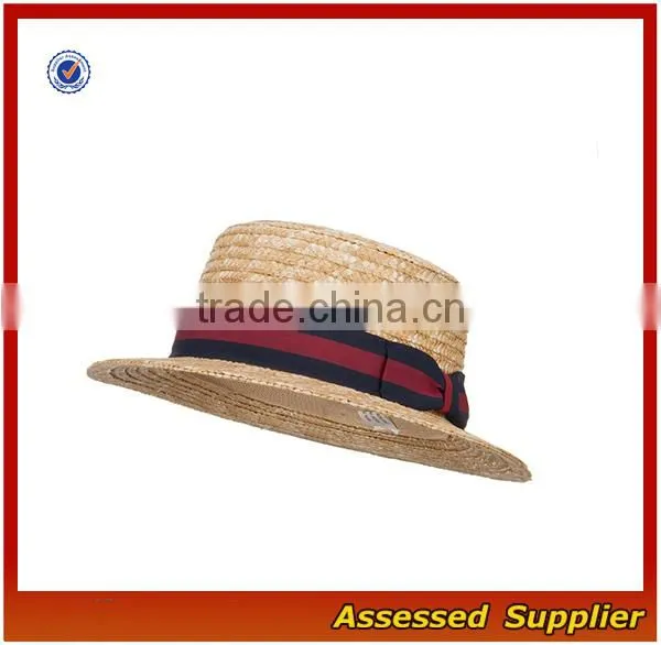 YX1500101Unisex Boater Straw Hat and High Quality Straw Hat photo-2