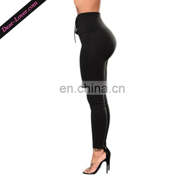 Fashion Wholesale Cincher Design High Waisted Workout Leggings photo-2