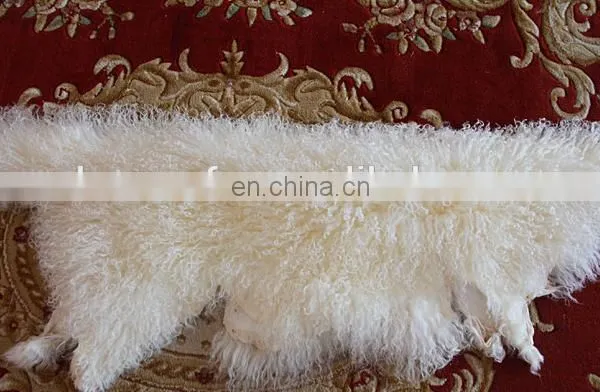 Mongolian Lamb Fur Skin Tibet Lamb Fur Pelt From China photo-3
