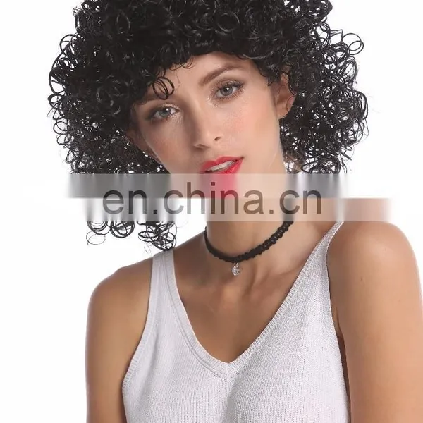 Black Women Party Wigs P-W225 photo-4