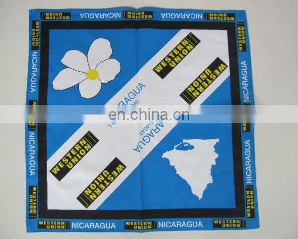 Fancy Scarf Pocket Square Fashionable Headwear Multifunctional Cotton Bandana