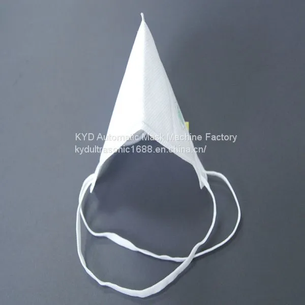 KYD New Brand High Quality Hot Sale Disposable Fully Automated Folding Mask Head-strap Ear-loop Welding Machine With Ult photo-3