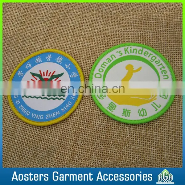Beatiful Flag Woven Patch for Personal Thick Woven Badge for Cloth Customized Woven Patch photo-6