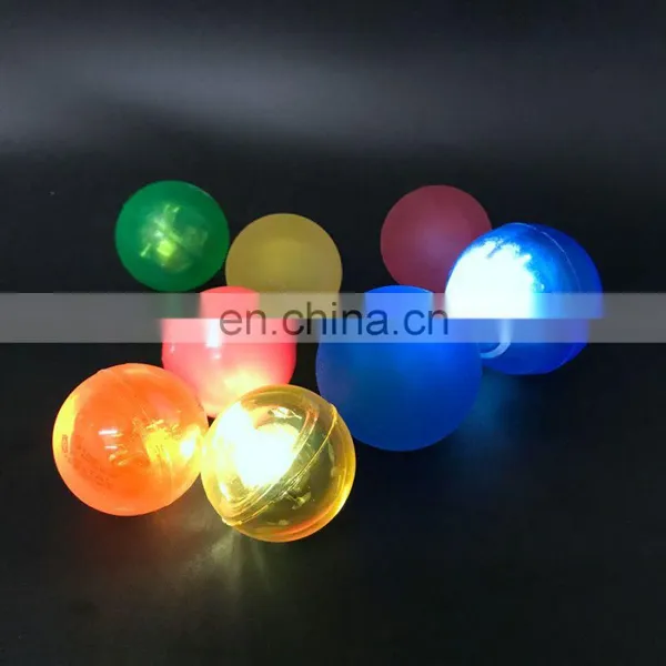 Factory OEM price colorful customized logo LED bouncing ball