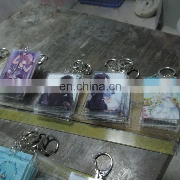 Newest Crystal Clear Custom Anime Acrylic Keychain photo-6