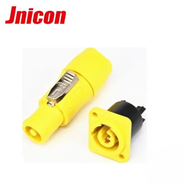 xlr yellow indoor portable plug and socket