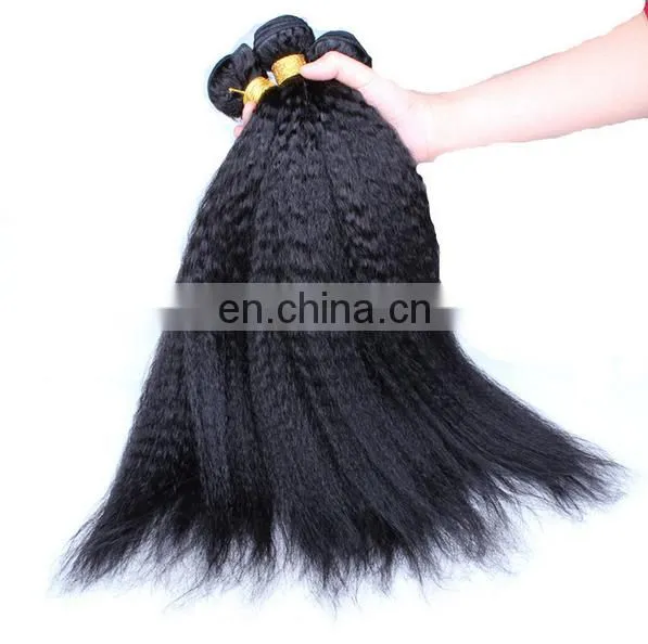 Shandong New Arrival High Quality 10-30inch 8A Grade Brazilian Hair Kinky Straight Hair Weaving photo-3