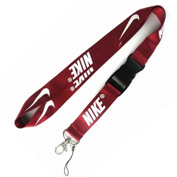 Factory Price Personalized Custom Logo Nylon Neck Strap Lanyards With Safty Buckle photo-4