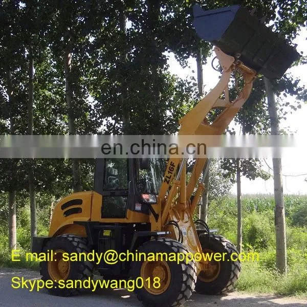 1.6ton Small Loader ZL16F Wheel Loader photo-4