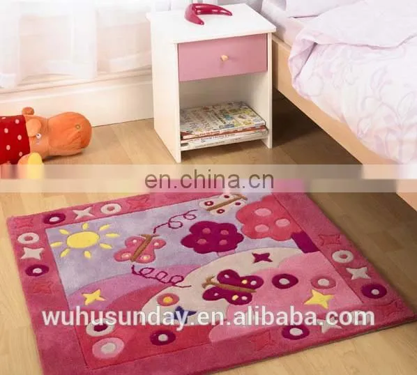 Kids Handtufted Carpet in Tianjin Factory for Home Decor photo-4