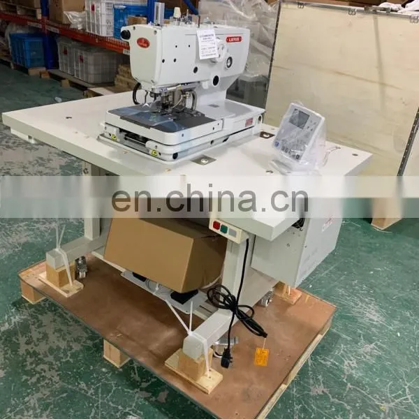 LT 9820-02 Industrial Do Shear Computerized Eyelet Buttonhole Sewing Machine photo-3
