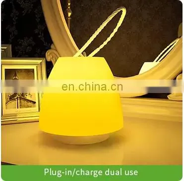Adjustable Brightness Mini Table Lamp Romantic Night Light LED Mushroom Mood Lamp With a Remote Control for Gift photo-5