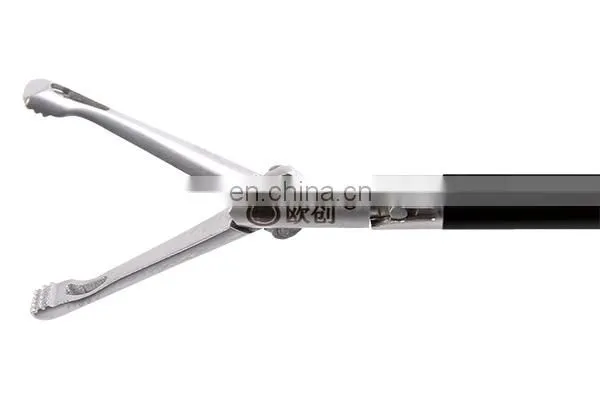 5mm Laparoscopic Organ Grasping Forceps Hing Insulation Endoscopic Training Grasping Forceps photo-3