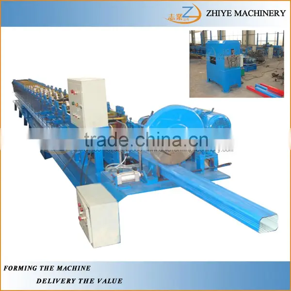 Power 5.5KW Roofing Used Gutter Downpout Pipe Cold Making Machine photo-2