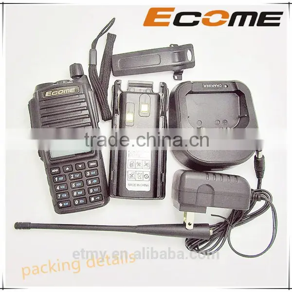 Small Uhf Vhf Walkie Talkie ce Rohs Factory Price Woki Toki Ecome ET-UV200 photo-5