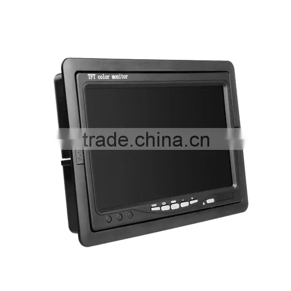 Digital Screen 7inch LCD Monitor With AV Input 2CH Video Color Monitor For Reverse Car Parking photo-4