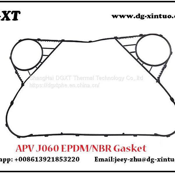 APV Equivalent J092 Heat Exchanger FKM/Viton Gasket For Oil Plate Heat Exchanger photo-3