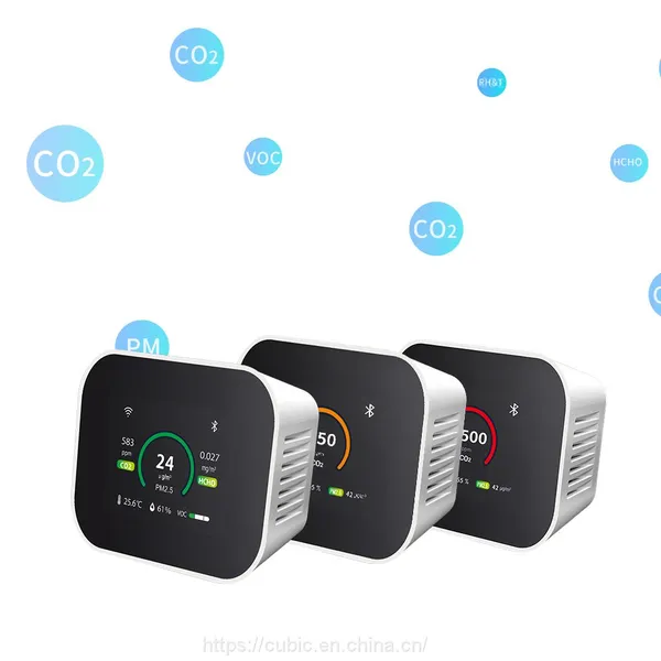 Desktop CO2 Sensor and Monitor AM7000 For Real-Time Indoor Air Quality Monitoring Carbon Dioxide Home Monitor CO2 photo-3