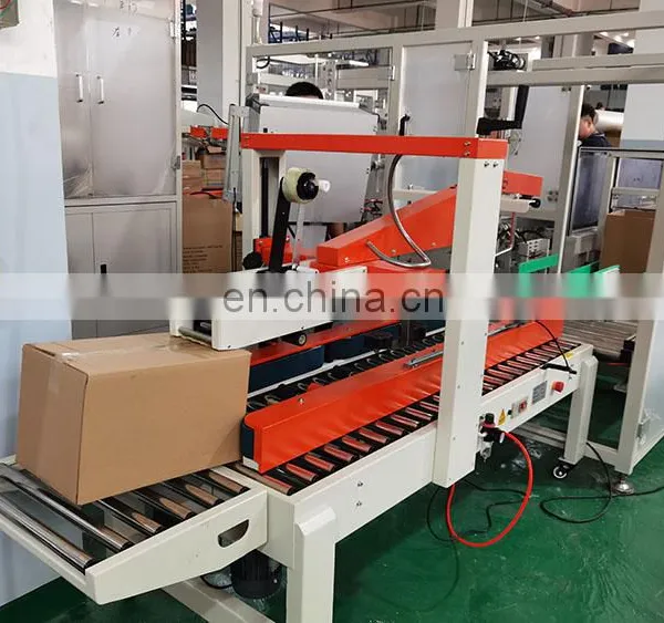 Packing Line Automatic Cardboard Carton Unpacking Bottom-Sealing Carton Forming Machine photo-2