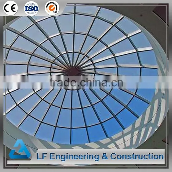 Excellent Industrial Steel Structure Buildings Atrium Roof photo-2