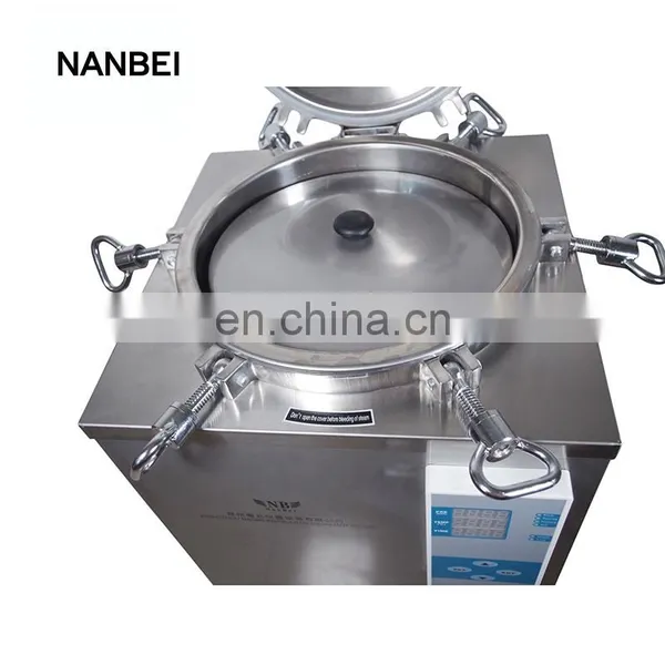 50l 100l Stainless Steel Desktop Vertical Pressure Steam Sterilizer photo-5