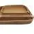Bamboo Wooden Tray, Rectangular Tray With Handle, Ottoman Natural Decorative Tray