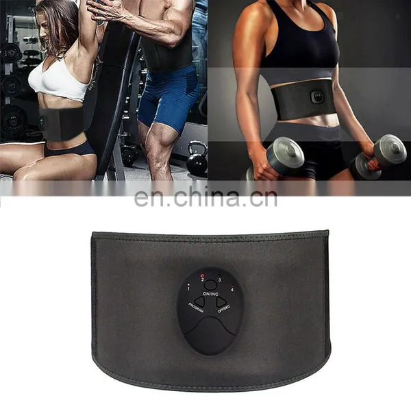 EMS Abs Trainer Belt Abdominal Muscle Stimulator Toner Fitness photo-2