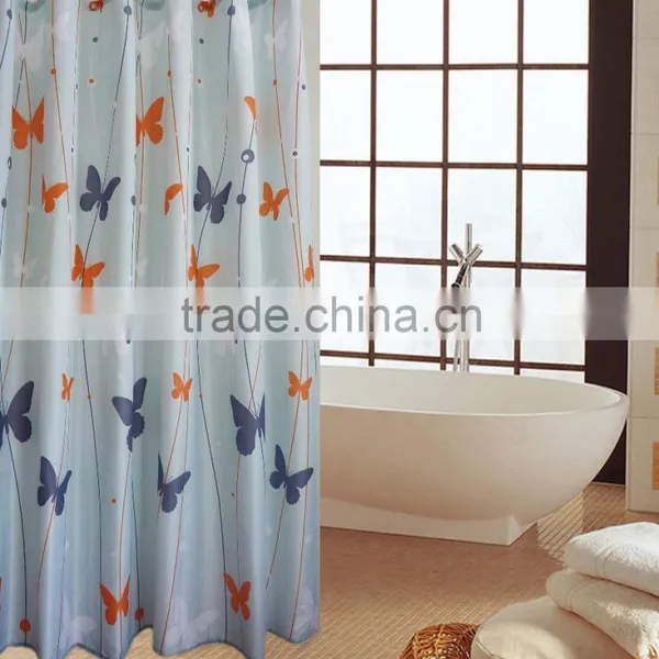 2016 Hot Sale Polyester Bubbles Printed Shower Curtain, Waterproof Bathromm Curtain photo-4