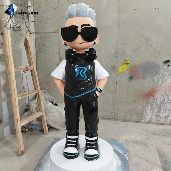 Fashionable Anime Character Sculpture