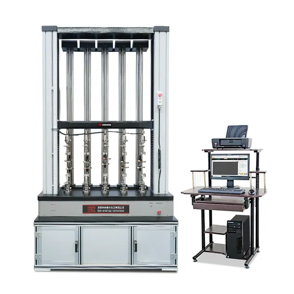 HST 50kn 100kn Computer Control Multi-station Electronic Universal Testing Machine photo-2