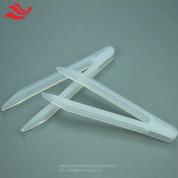 Pfa Serrated Tweezers Anti - Slip Clips, Corrosion - Resistant Teflon Serrated Clamps for Stable Particle Grasping photo-4