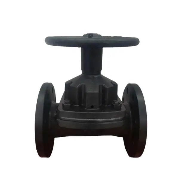 BS Standard Valve Factory Cast Iron/Ductile Iron Gg25/Ggg50 DN40-DN300 PN16 Type Diaphragm Valve photo-5