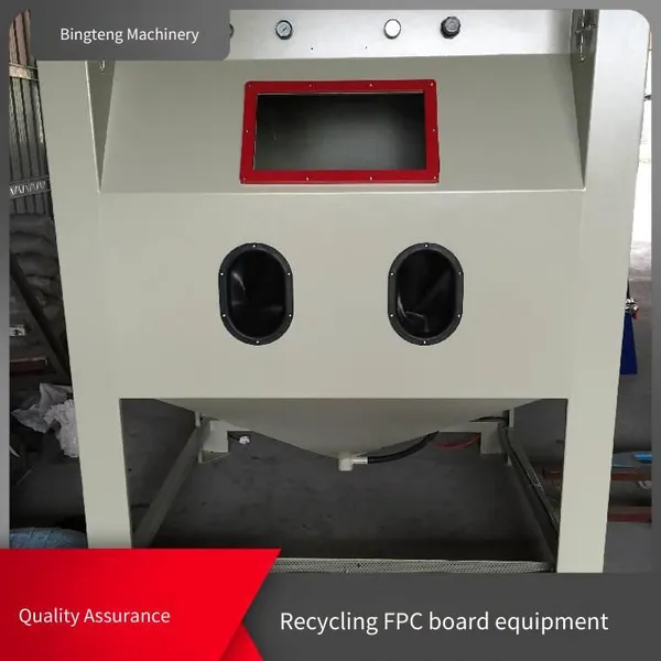 bingteng automatic sandblasting machine, box-type manual sandblasting processing equipment, high quality, safe and reliable