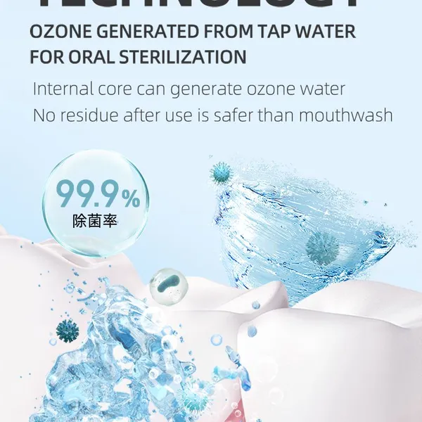 Cardless Ozone Dental Flosser Oral With White and Antiphlogosis photo-3