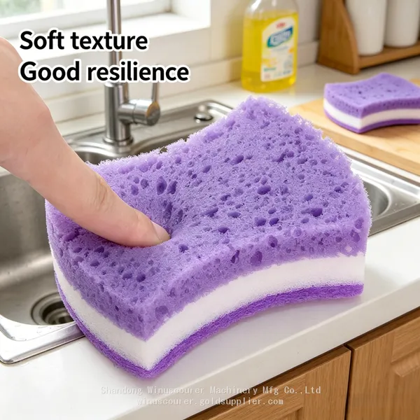 Commercial Grade Foam Sponge Hotel Restaurant Bulk Cleaning Sponge photo-3