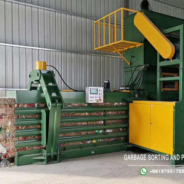 Horizontal Hydraulic Baling Press | Premium Waste Baler for Recycling Industry photo-2
