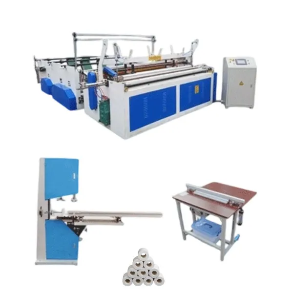 Toilet Tissue Paper Rewinder Machine Good Quality Toilet Paper Making Machine Price for Small Factory photo-5