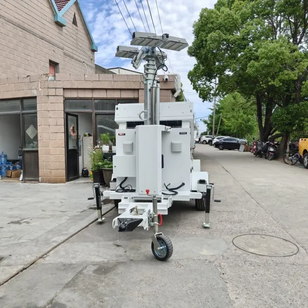 Trailer-mounted Solar Lighting Tower photo-3