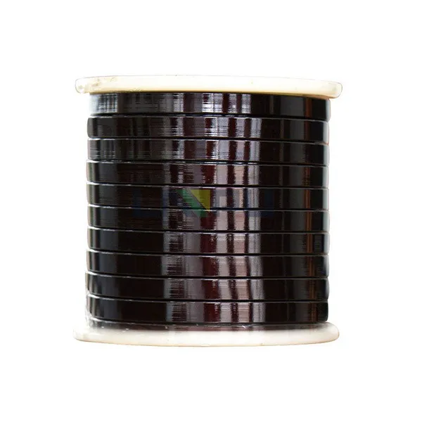 Winding Magnet Wire UL Certification Enameled Square Aluminum Insulated Excellent Heat Shock, Adherence and Flexibility Solid LP photo-4