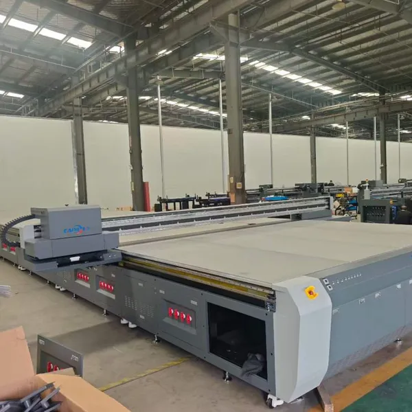 Industrieller maßgeschneiderter extra großer 3.7 x 16 m Caiyi UV-Flachbettdrucker für Bodenmatten